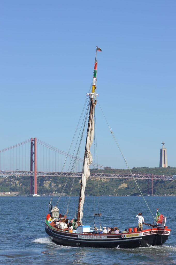 Boat on the Tagus River, illustrative destination image