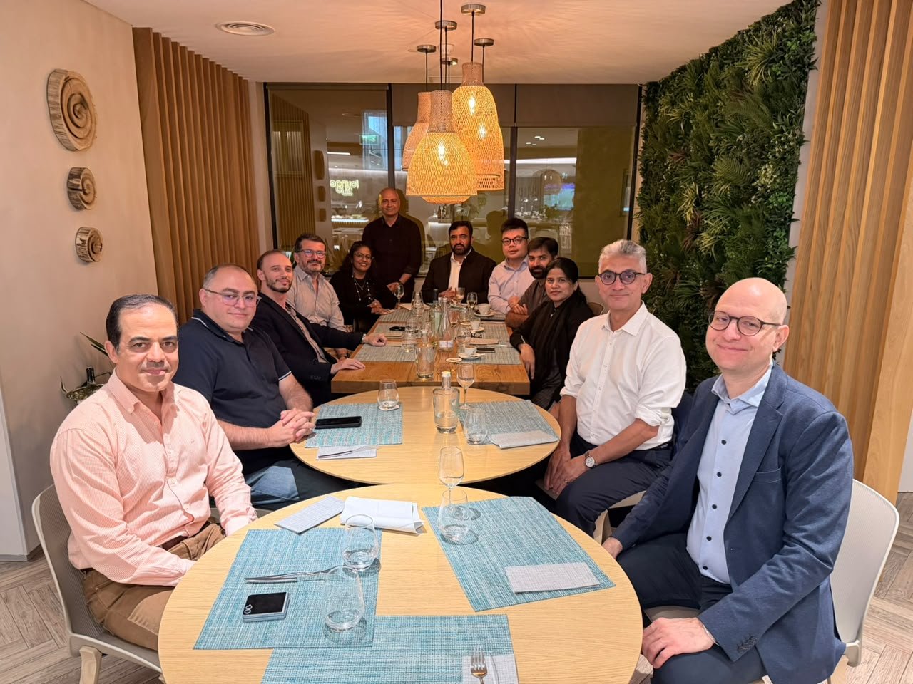 Welcome dinner at a previous conference